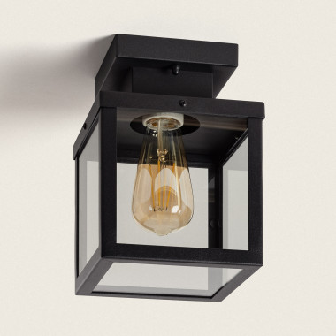 Theia Stainless Steal Outdoor Ceiling Lamp