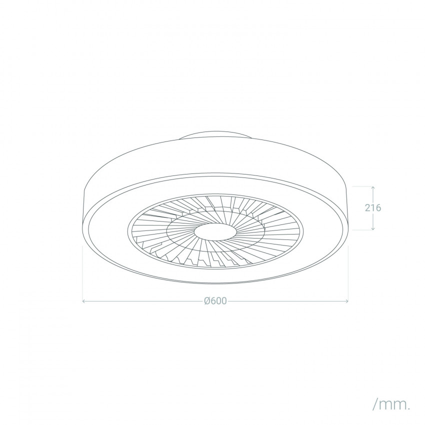 Product of 76W Smart + WiFi Ceiling Fan LEDVANCE 4058075572577 