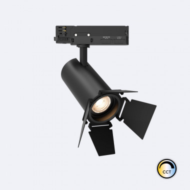 LED-Strahler für 3-Phasenstromschiene 20W Fasano Cinema CCT No Flicker Dimmbar Schwarz