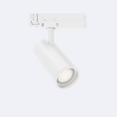 Foco Carril LED Trifásico 20W Fasano Antideslumbramiento No Flicker Regulable Blanco
