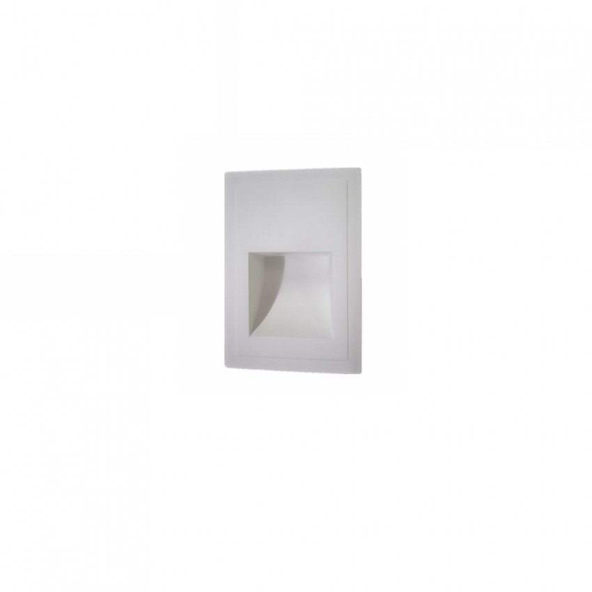 Product of Plaster Integration Wall Light for GU10 PAR11 LED Bulb 103x148 mm Cut Out 