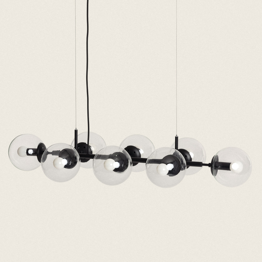Product of Wassily 8 Spotlight Metal & Glass Pendant Lamp