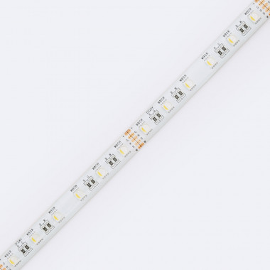 Produkt von LED-Streifen RGBW 24V DC 60 LEDs/m 5m IP65 Breite 12mm Schnitt alle 10cm