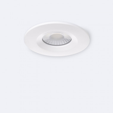 Product van Downlight LED Vlamvertragend  Rond  4CCT ( Neutraal -Koel) Regelbaar  IP65 Wit  Zaagmaat  Ø70 mm
