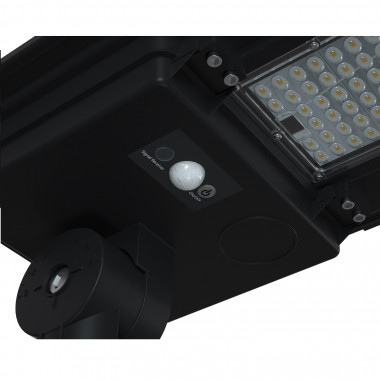 Produit de Luminaire LED Solaire 6400lm 160lm/w Sinaí avec MPPT et Détecteur de Mouvement pour Éclairage Public
