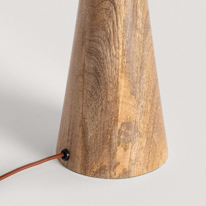 Product of Rani Wooden Table Lamp ILUZZIA 