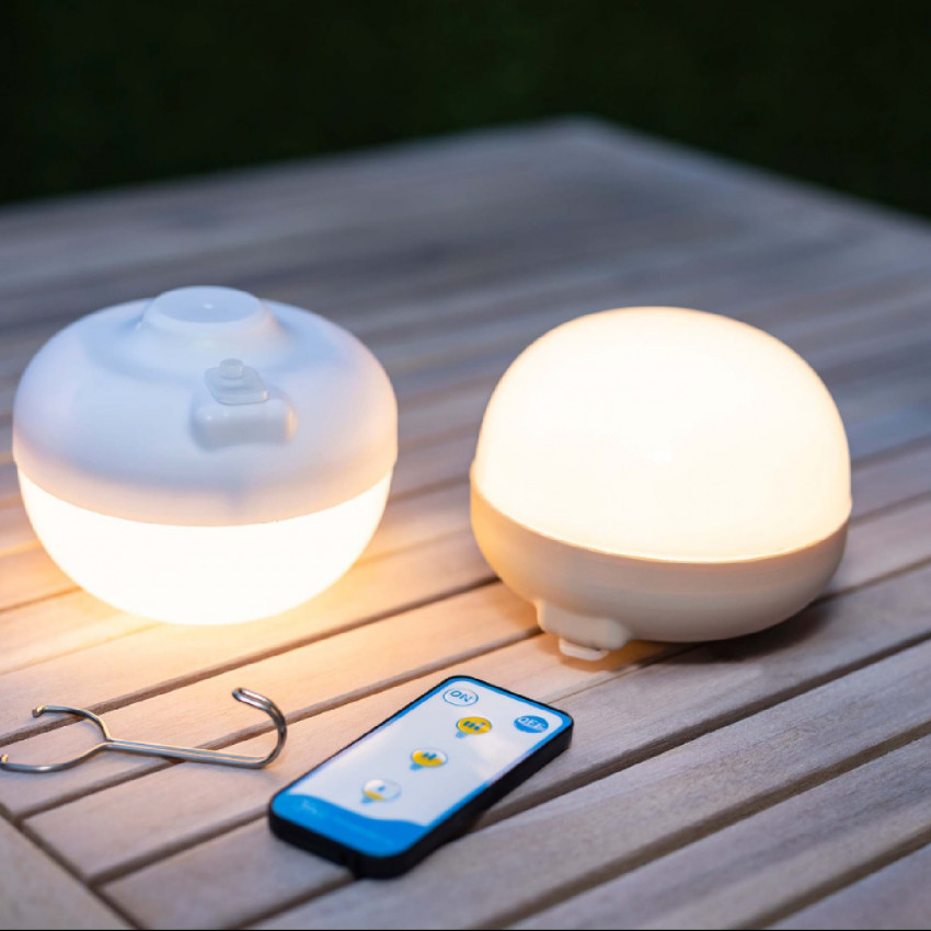 Produkt od Přenosná LED Lampa 9W Cherry Bulb s Dobíjecí Baterií