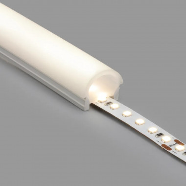 Produkt od Vestavná Silikonová Trubice Flex Půlkruhová pro LED pásky 10-15 mm 