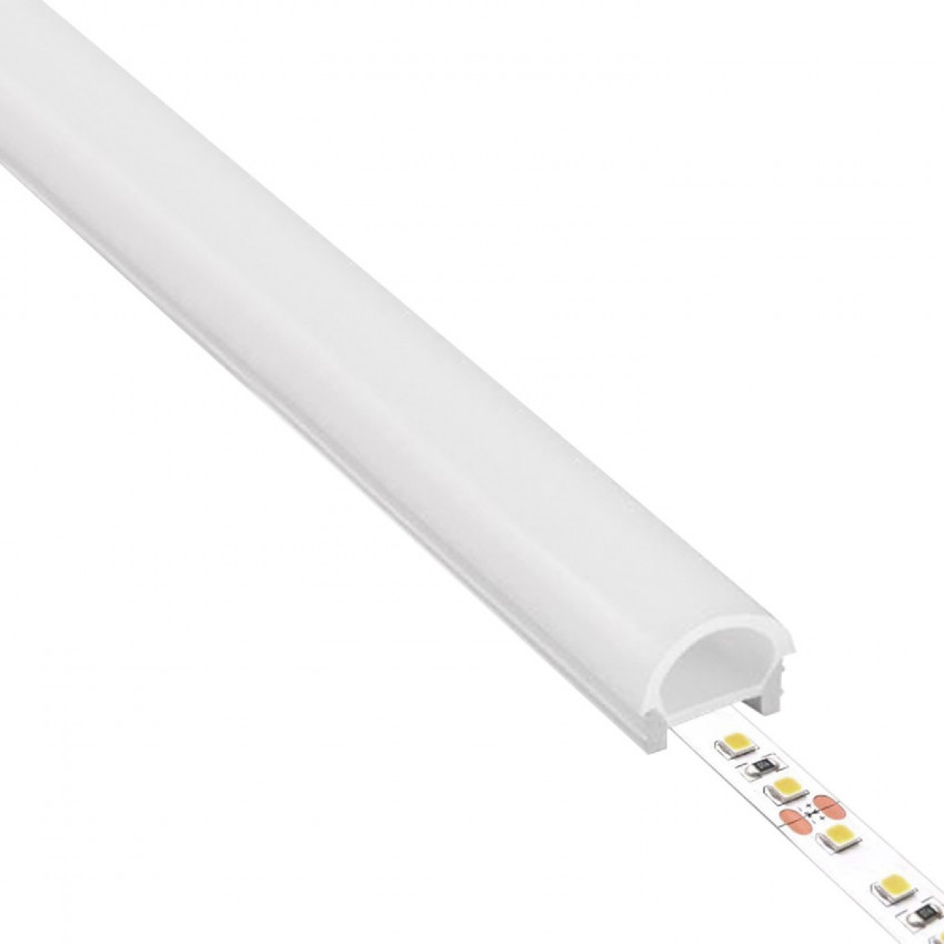 Produit de Tube Semi-Circulaire Silicone LED Flex Encastré jusqu'à 10-15 mm 