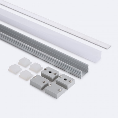 Product of 2m Waterproof Aluminium Surface Profile & Cover for LED Strip up to 10mm IP65