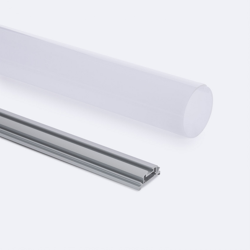 Produit de Profilé Aluminium Rond Suspension pour Ruban LED jusqu'à 22 mm