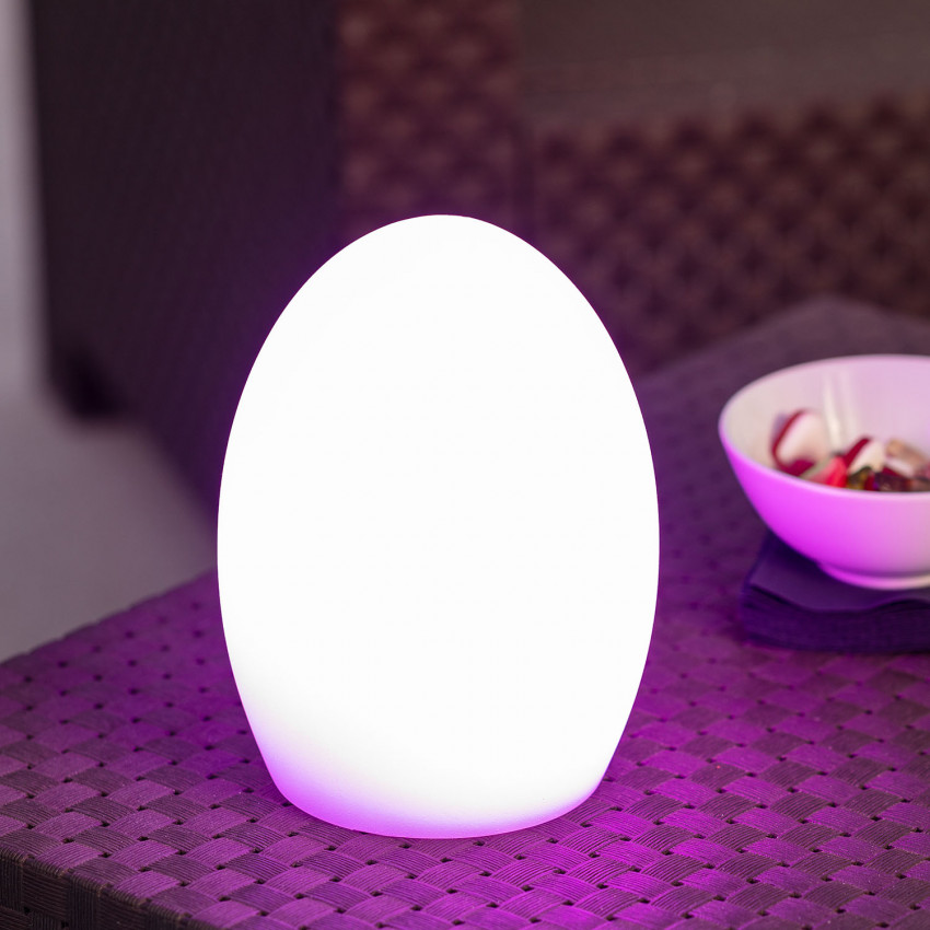 Produkt od Přenosná Venkovní Stolní LED RGB Lampa 2.5W Muna s Dobíjecí Baterkou 
