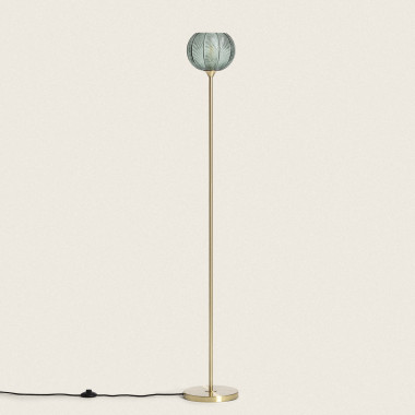 Lampa Podłogowa z Metalu i Szkła Klimt