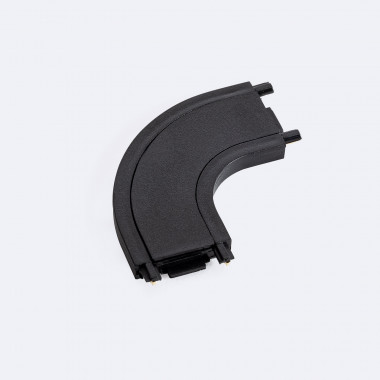 Product of Curved L-Type Connector for Single Phase 25mm Super Slim 48V Surface Mounted Magnetic Rail
