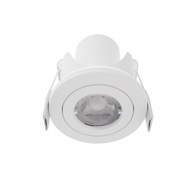 Downlight LED Orientabile Circolare Bianco 6.5W IP65 Taglio Ø68 mm