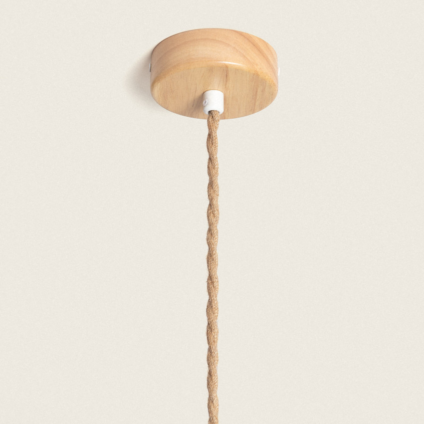 Product van Hanglamp van Rotan Bungarby