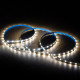 Product van LED Strip Zig Zag 24V DC 60 LED/m 5m IP20 Breedte 10mm te knippen om  de 10cm 