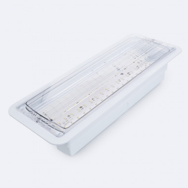 Permanent/Non Permanent LED Emergency Recessed Light with 155x400 mm Cut Out