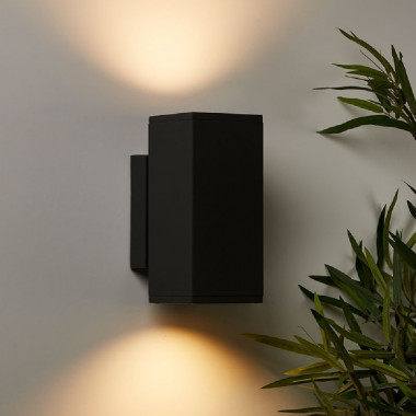 Edit Box Up & Down Outdoor Wall Light - Anthracite