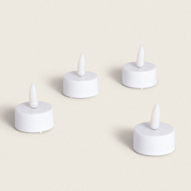 Pack 4 Candele Mini LED a Pile Dahun