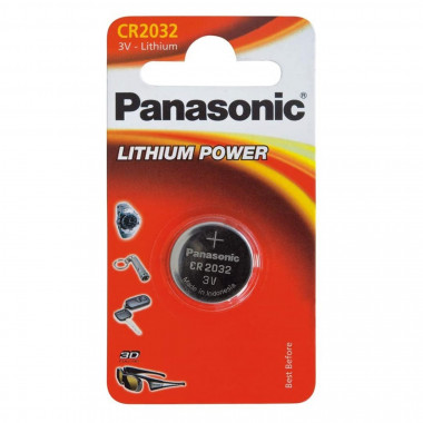 Blister 1 Bateria Litowa 3V PANASONIC CR-2032EL/1B