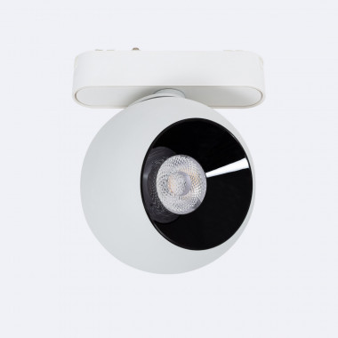 Produit de Spot LED Concave 12W CRI90 Blanc Ø100 mm pour Rail Magnétique Monophasé Super Slim 25mm 48V
