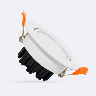 6W Round Directional LED Downlight with Ø70 mm Cut Out