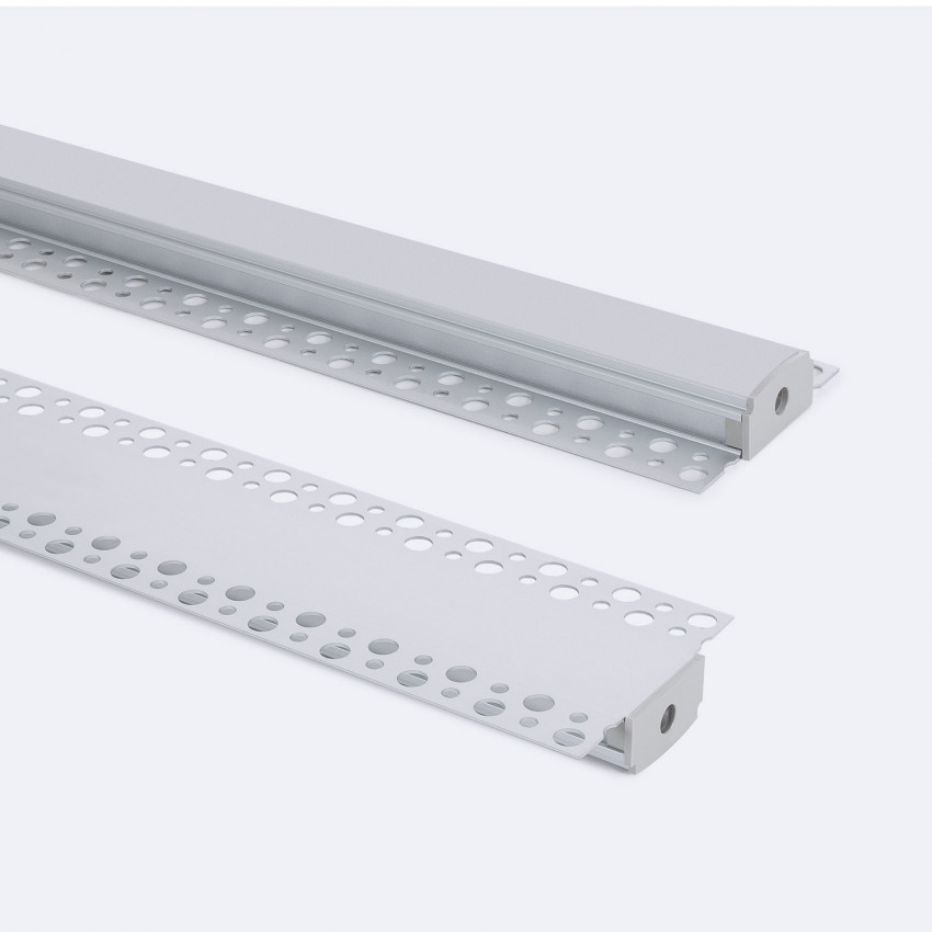 Produit de Profilé Aluminium Intégration Plâtre/Placo pour Ruban LED jusqu'à 20 mm