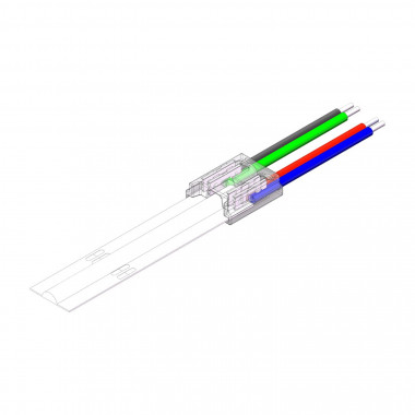 Produkt von Verbinder mit Kabel für LED-Streifen RGB/RGBIC COB 24V DC IP20 Breite 10mm