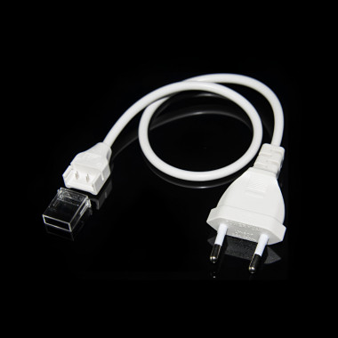 Cable conexión para Tira LED Directo 220V AC SMD&COB IP67 Ancho 10mm