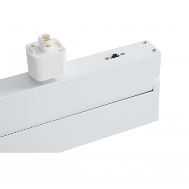 Faretto LED Binario Lineare Monofase 24W Regolabile TRIAC CCT Selezionabile No  flicker Elegant Bianco - Ledkia