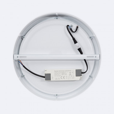 Produkt od Přisazené Stropní Hliníkové LED Svítidlo 24W Kruhové Ø300 mm Stmívatelné Dim To Warm