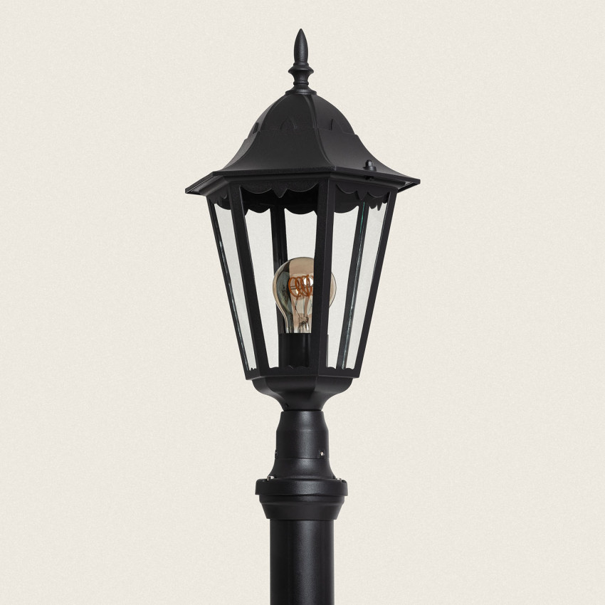 Produkt od 185 cm Zahradní Lampa Tradiční Černá