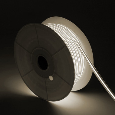 LED-striprol Dimbaar Zelfregulerend 220V AC COB Silicone FLEX  560 LED/m  1250lm/m Breedte 10mm 50m IP65
