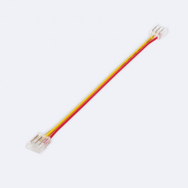 Product Double Hippo Connector with Cable for 12/24V DC CCT SMD LED Strip 10mm Wide