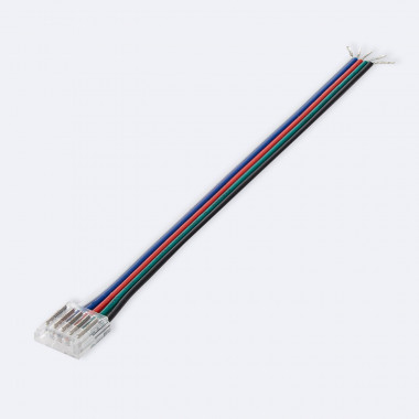 Produkt von Clip-Verbinder mit Kabel für LED-Streifen RGBW 12/24V DC SMD IP20 Breite 12mm