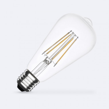 Lampadina Filamento LED E27 8W 1055 lm Regolabile ST64