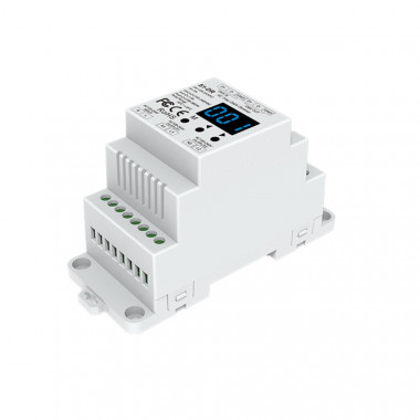 Regolatore TRIAC DMX RDM Decodificatore a 2 Canali per Binario DIN