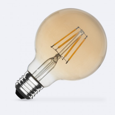 LED Lamp Filament E27 6W 720 lm G80 Gold