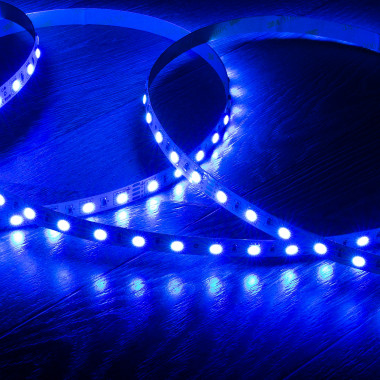Product of 5m 24V DC SMD5050 RGB LED Strip 60LED/m 10mm Wide Cut at Every 10cm IP20