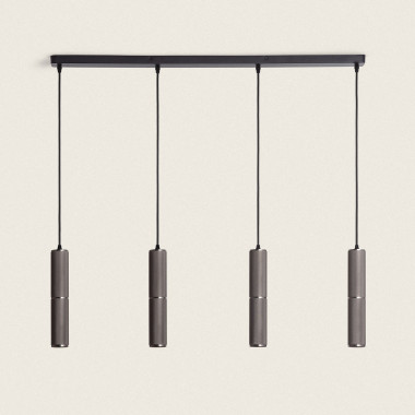 Hanglamp Aluminium Breixo  4 Spots
