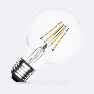 Ampoule LED Filament E27 6W 720 lm Dimmable G80