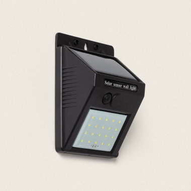Solární Venkovní Nástěnné LED Svítidlo IP65 se Soumrakovým Senzorem
