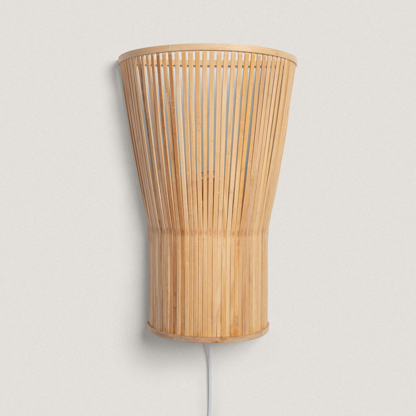 Product of Zahara Bamboo Wall Lamp ILUZZIA 