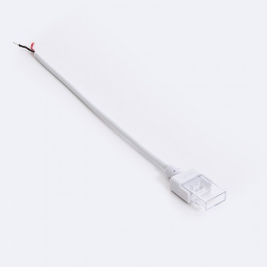 Connettore Hippo per Striscia LED Senza Raddrizzatore 220V AC COB Silicone FLEX Larghezza 10mm Monocolore