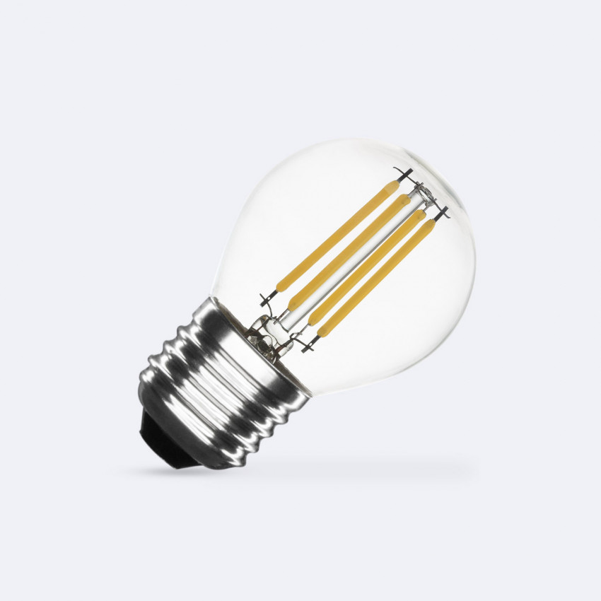 Product of 4W E27 G45 Dimmable Filament LED Bulb 470lm