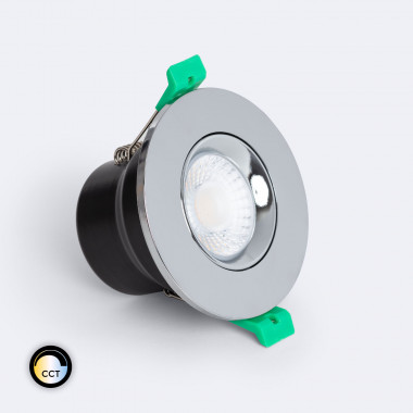 Product van Downlight LED 8W Rond Dimbaar IP65 Zaagmaat Ø65 mm CCT Selecteerbaar RF90 Solid Design Instelbaar 