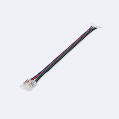 Verbinder mit Kabel für LED-Streifen RGB/RGBIC COB 24V DC IP20 Breite 10mm