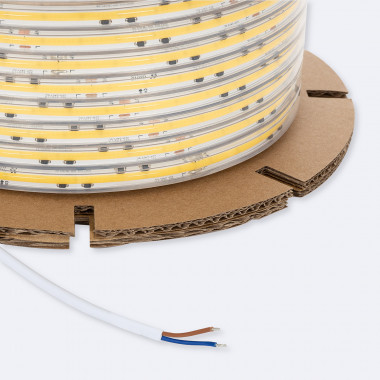 Produkt von LED-Streifenrolle Dimmbar ohne Gleichrichter 220V COB Silicone FLEX 560LEDs/m 1250lm/m Breite 10mm 50m IP65 