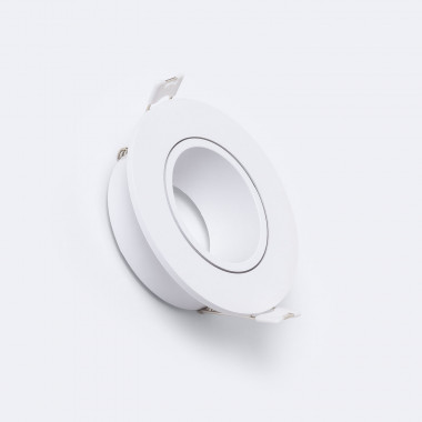 Downlight Ring Rod Wit voor LED-lamp GU10 / GU5.3 Zaagmaat Ø 75 mm